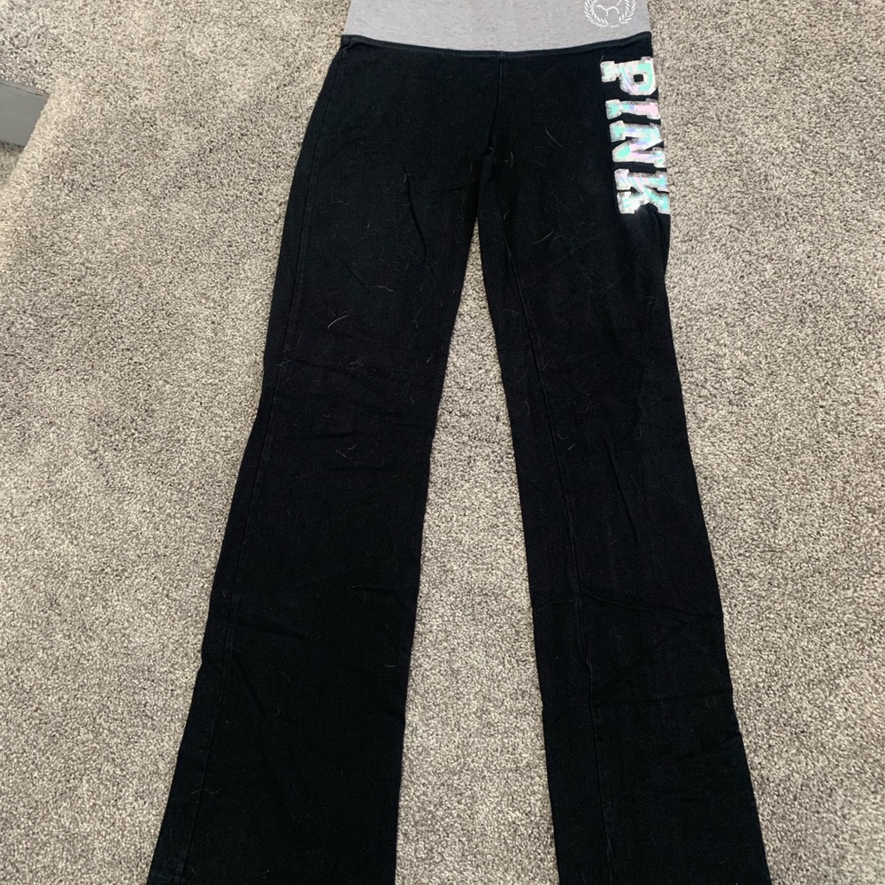 Long length cotton yoga pants